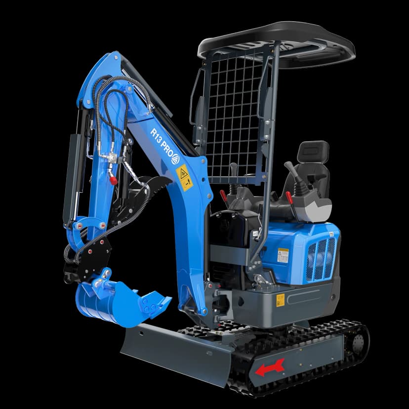 Mini Giratória R13 PRO 1300kg – Kubota D722