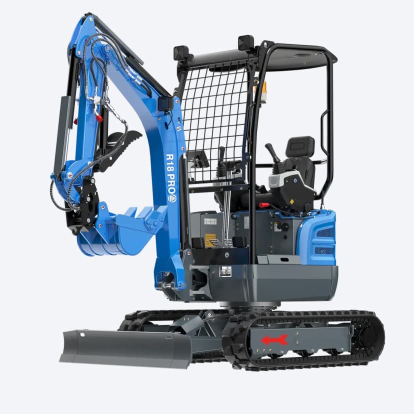 Mini giratória 1800kg R18